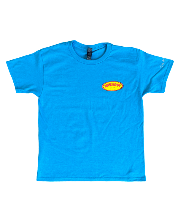 Youth Classic Oval Tee - Sapphire