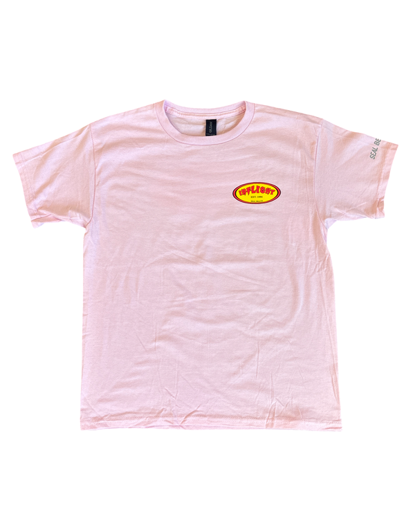 Youth Classic Oval Tee - Light Pink