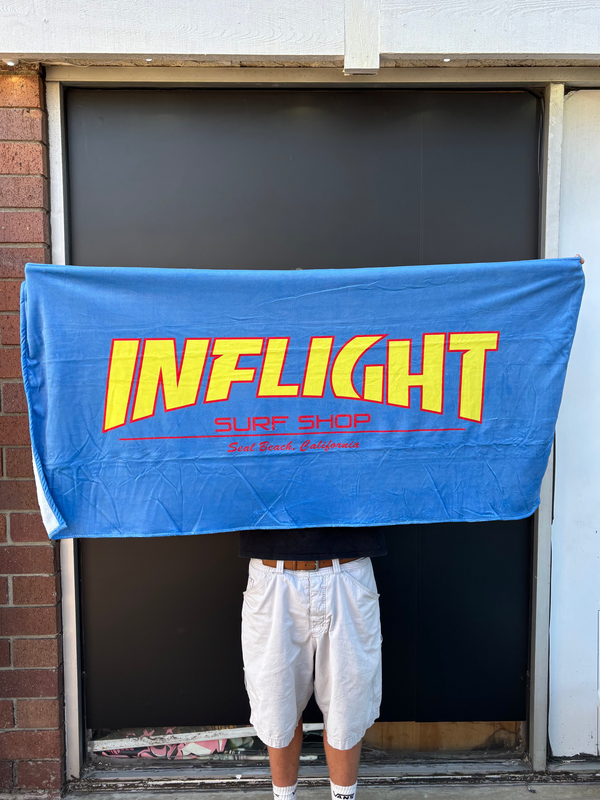 Inflight Ripper Beach Towel - Blue