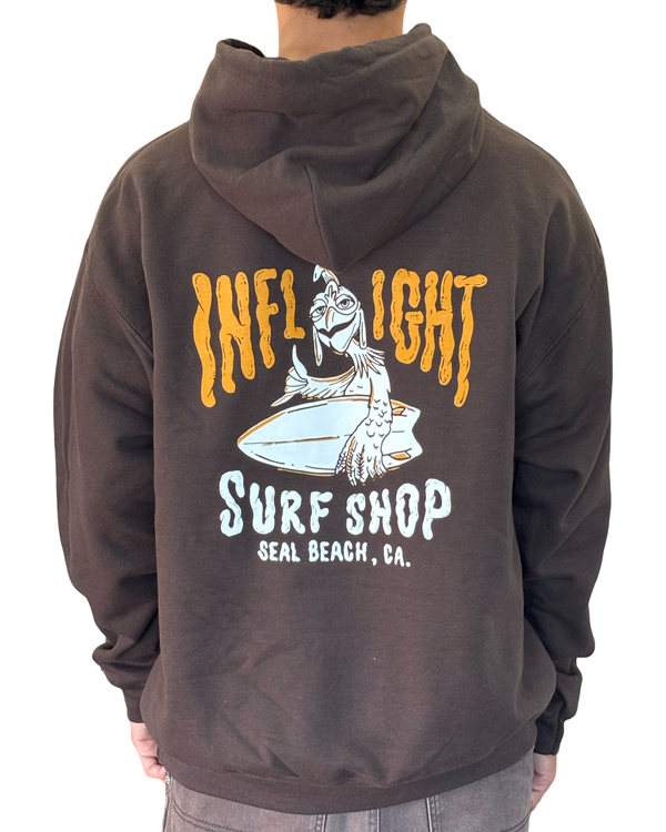 Chicken Joe Hoodie - Dark Chocolate