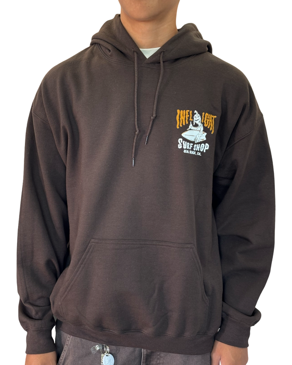 Chicken Joe Hoodie - Dark Chocolate