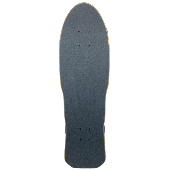 Vision Gator II Mini Cruiser Complete Black Fade - 8"x28.75"