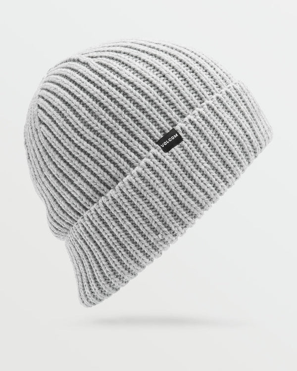 Mens Roller Beanie - Heather Grey