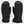 Load image into Gallery viewer, MENS MILLICENT MITTS - BLACK

