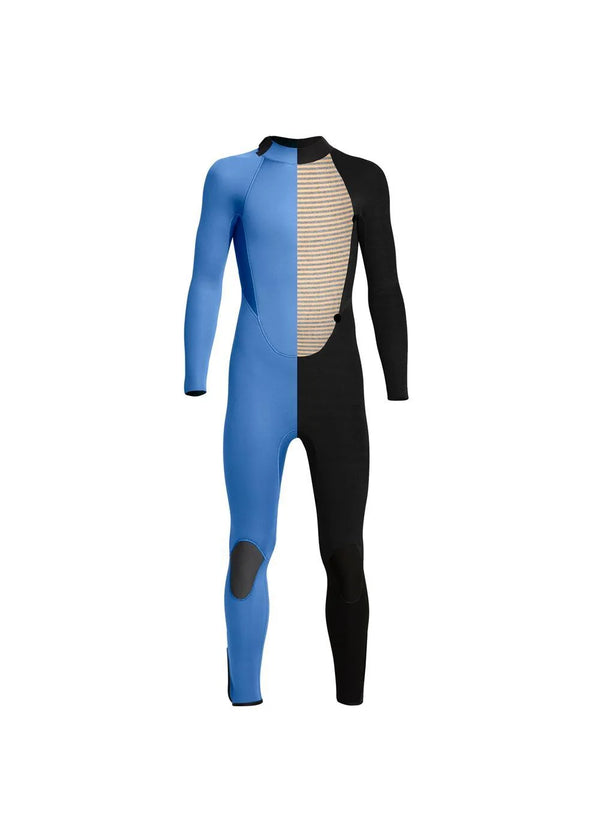 Kids' Axis Back Zip Full Wetsuit 3/2mm w/Ankle Zips - Black