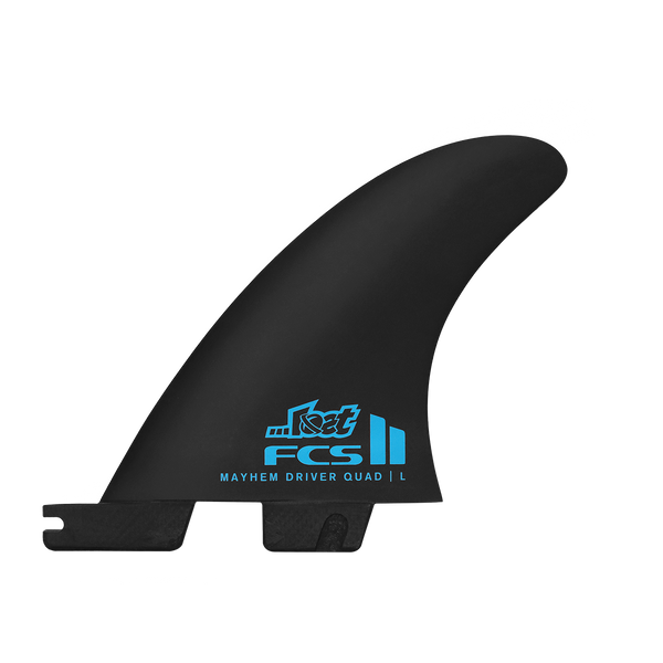 FCS II Mayhem Driver Quad Rear Fin Set
