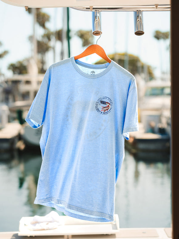 Bait & Tackle Tee - Pacific Heather