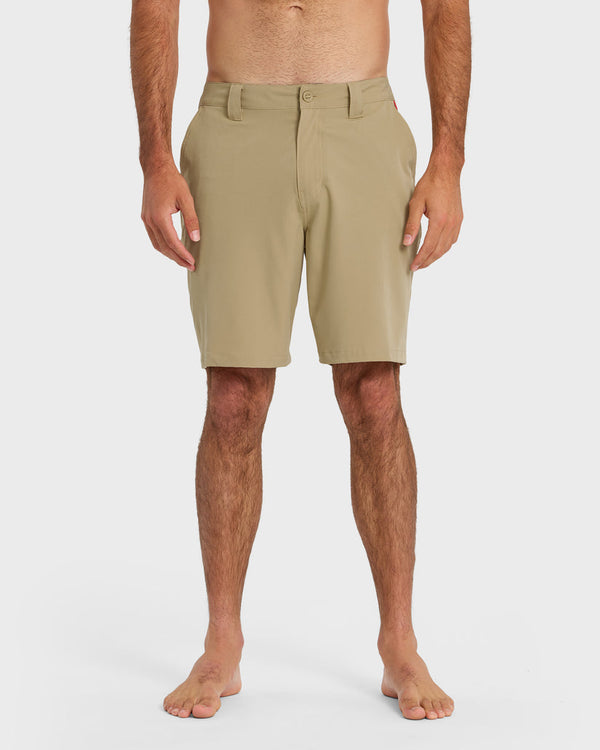 Union Amphibian 20" Hybrid Shorts - Khaki