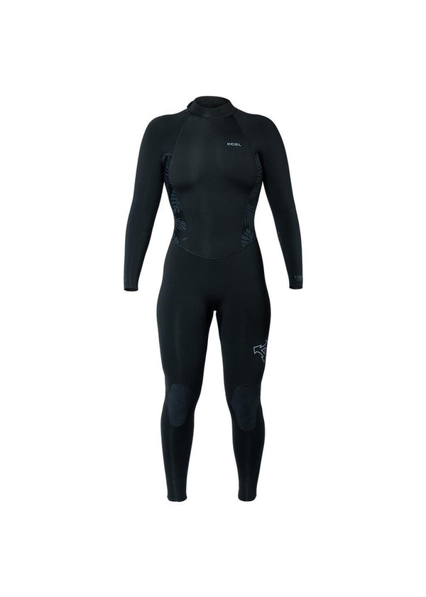 Women's Axis Back Zip Full Wetsuit 4/3mm 2025