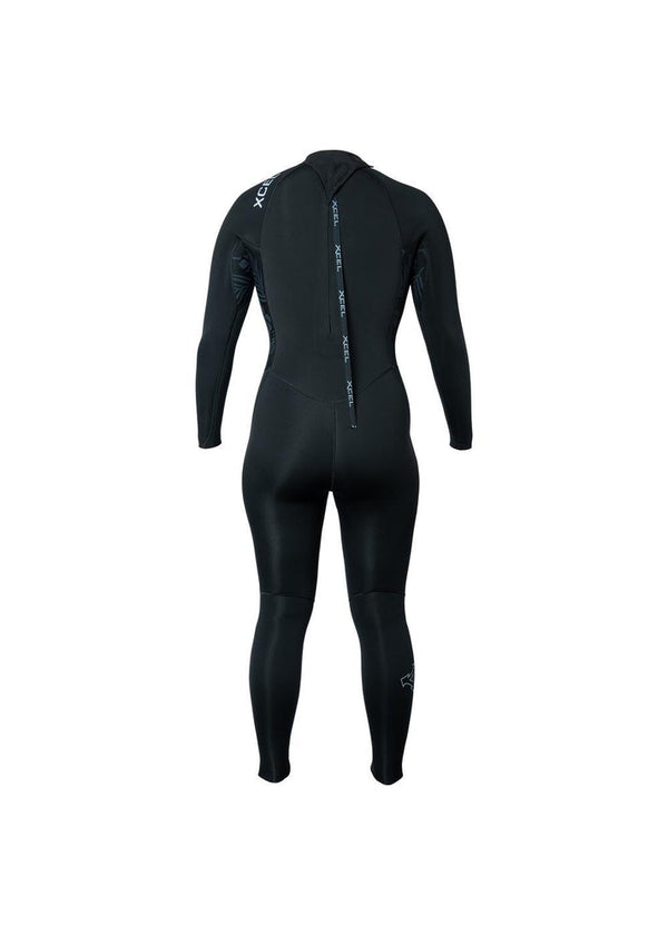 Women's Axis Back Zip Full Wetsuit 4/3mm 2025