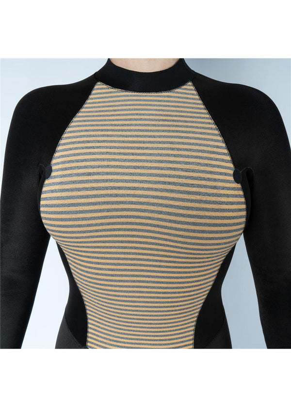 Women's Axis Back Zip Full Wetsuit 4/3mm