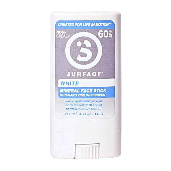 Surface SPF 60 Mineral Face Stick (WHITE) .5 oz