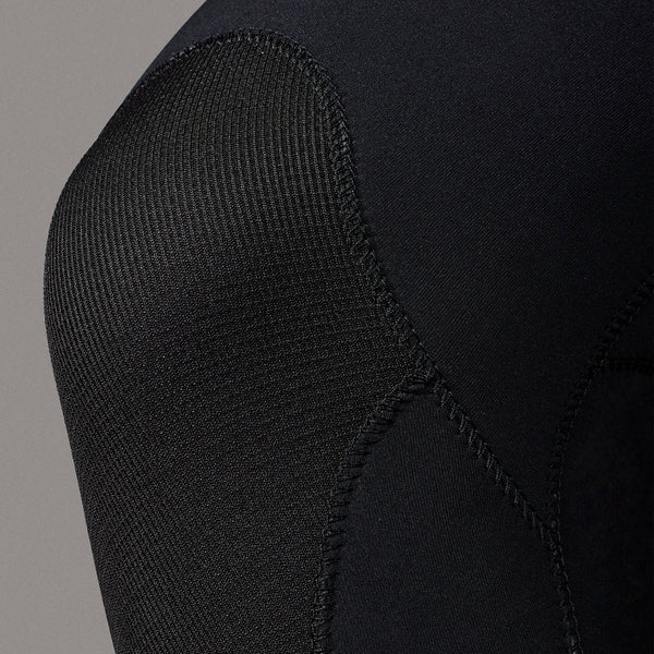 Women's Axis 4/3mm Back Zip Full Wetsuit - Black Flower