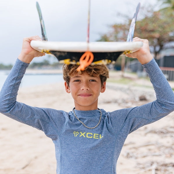 Youth Premium Stretch Long Sleeve Performance Fit UV Top