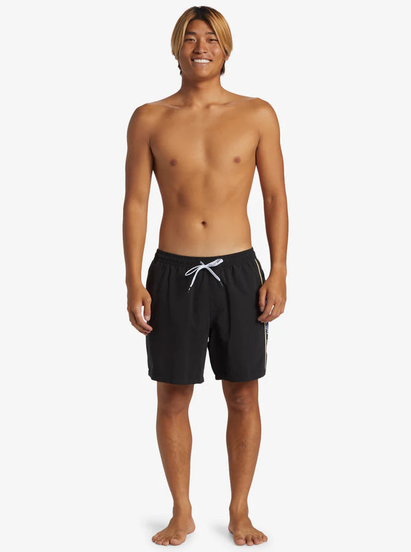 Everyday Vert Volley 2 17" Elastic Waist Shorts - Black