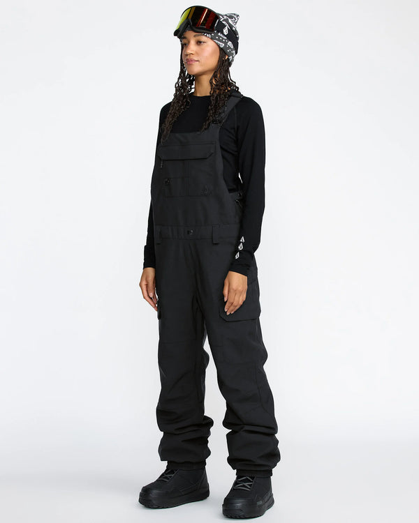 Women's Creston 3D Stretch Bib Overall - Black
