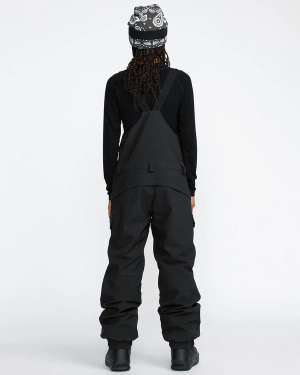 Women's Creston 3D Stretch Bib Overall - Black
