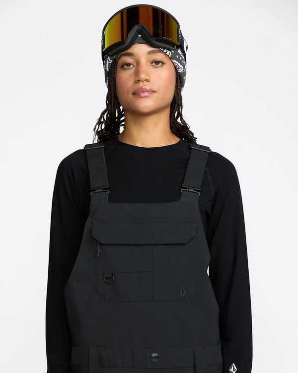 Women's Creston 3D Stretch Bib Overall - Black