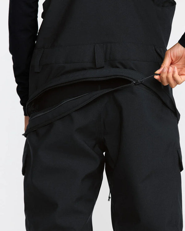 Women's Creston 3D Stretch Bib Overall - Black