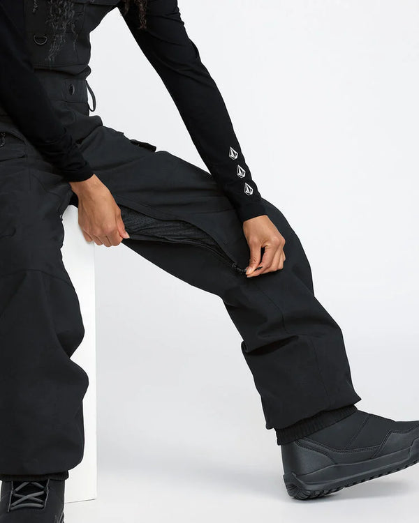 Women's Creston 3D Stretch Bib Overall - Black