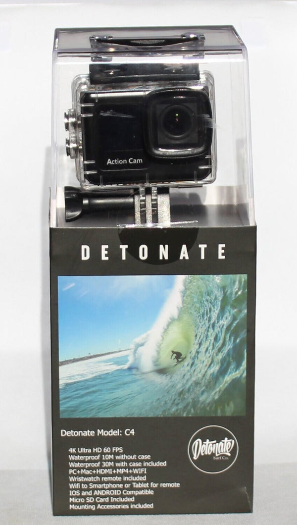 Detonate C4 Waterproof 4K UHD Camera