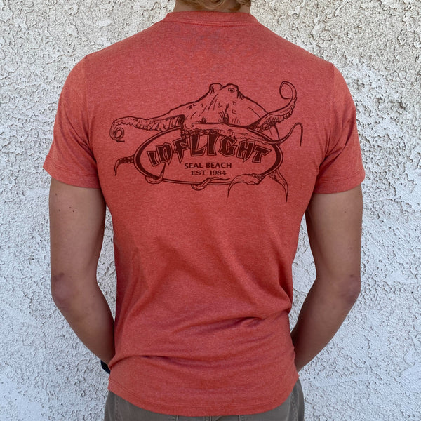 KRAKEN TEE - BURNT ORANGE