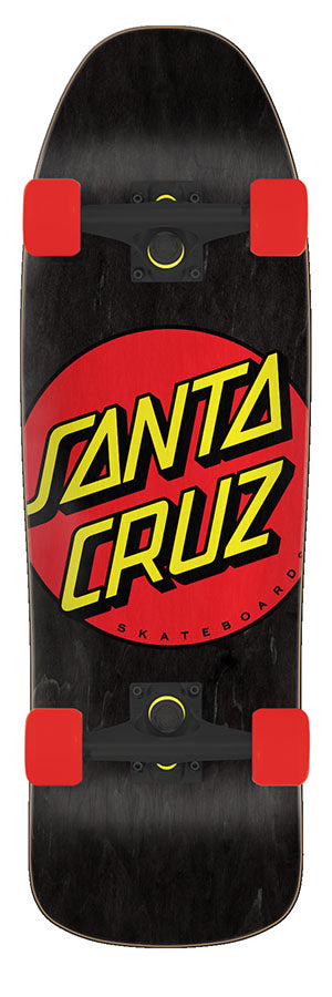 Classic Dot 80s Cruzer Santa Cruz Cruiser Skateboard