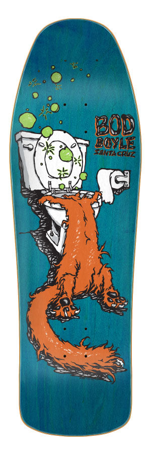 Boyle Sick Cat Reissue Santa Cruz Skateboard Deck
