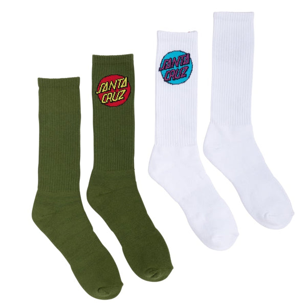 Cruz Mens Crew Socks Santa Cruz