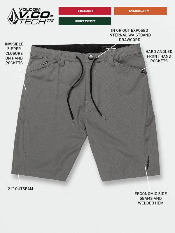 91 Trails Hybrid Shorts - Pewter