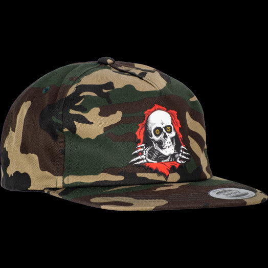 Powell Peralta Ripper "2" Snap Back Cap - Camo