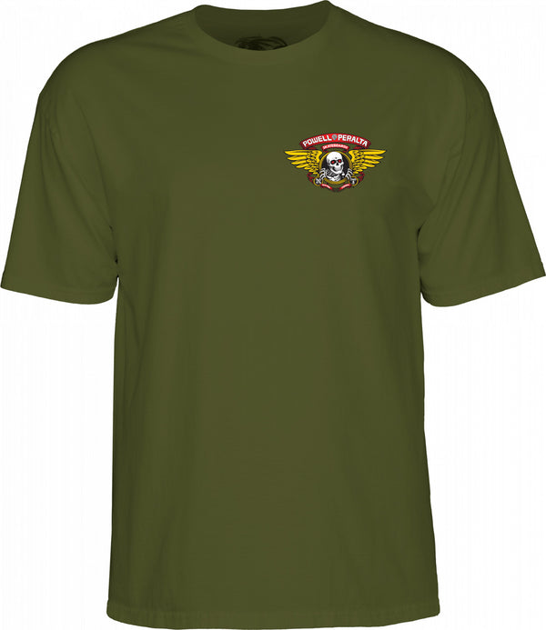 Winged Ripper Tee - Army