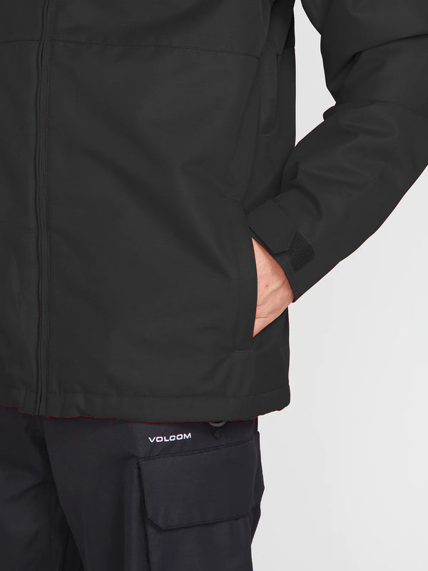 MENS 2836 INSULATED JACKET - BLACK