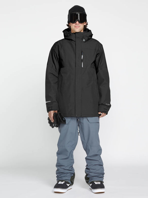 MENS L GORE-TEX JACKET - BLACK – Inflight Surf Shop MENS L GORE-TEX JACKET - BLACK – Inflight Surf Shop