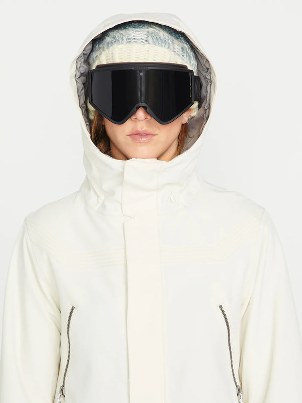 WOMENS SHADOW INSULATED JACKET - OFF WHITE