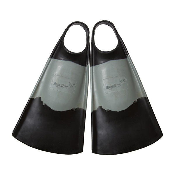 Hydro Original Swim Fins, Black/Charcoal / L