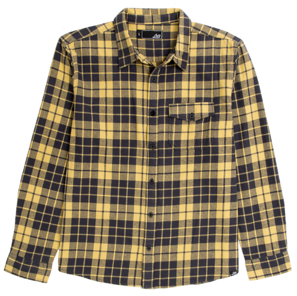 ...LOST LIFTED FLANNEL - VINTAGE GOLD