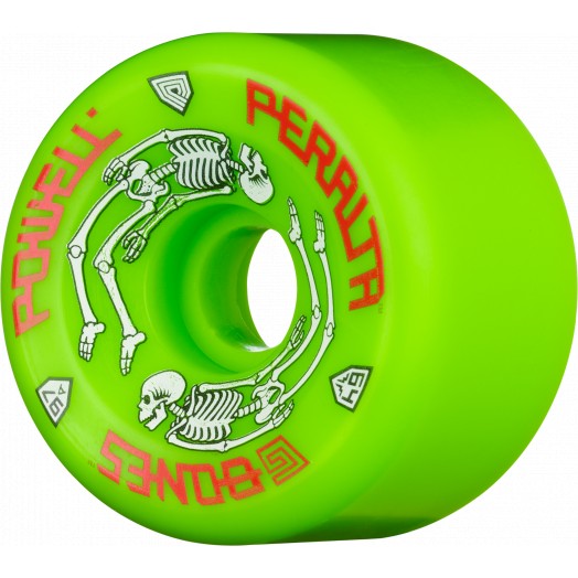 Powell Peralta G-Bones Skateboard Wheels 64mm 97a - Green