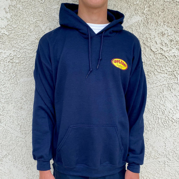 Classic Oval Hoodie - Navy