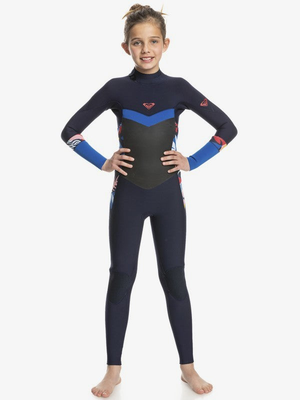 Girls 3/2mm Syncro Back Zip Wetsuit