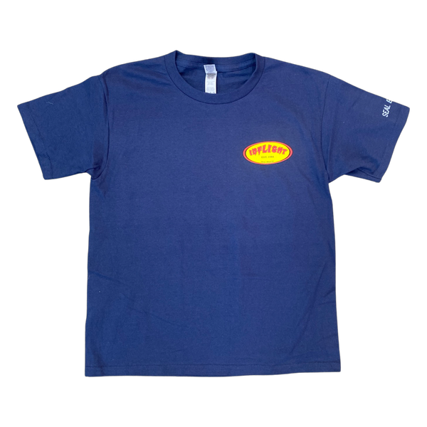 Youth Classic Oval Tee - Navy