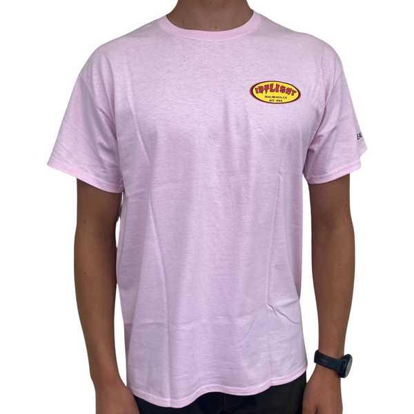 Classic Oval Tee - Light Pink