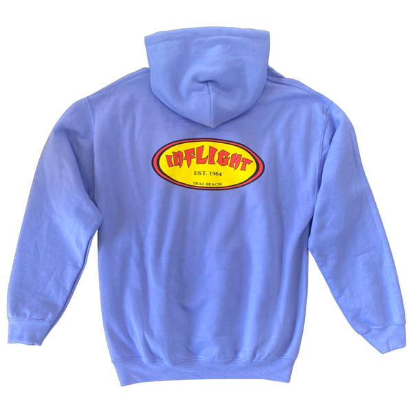 CLASSIC OVAL HOODIE - VIOLET