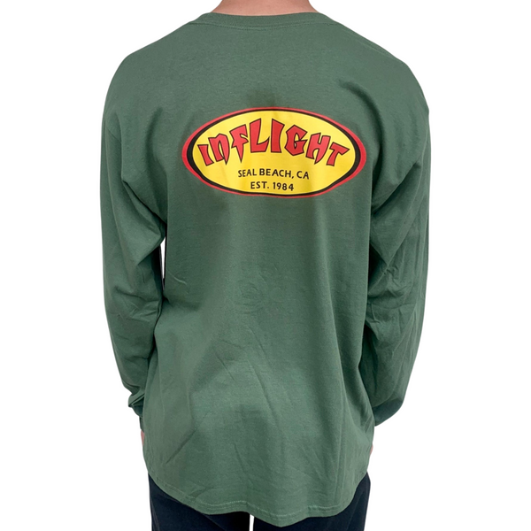 Classic Oval L/S - Army