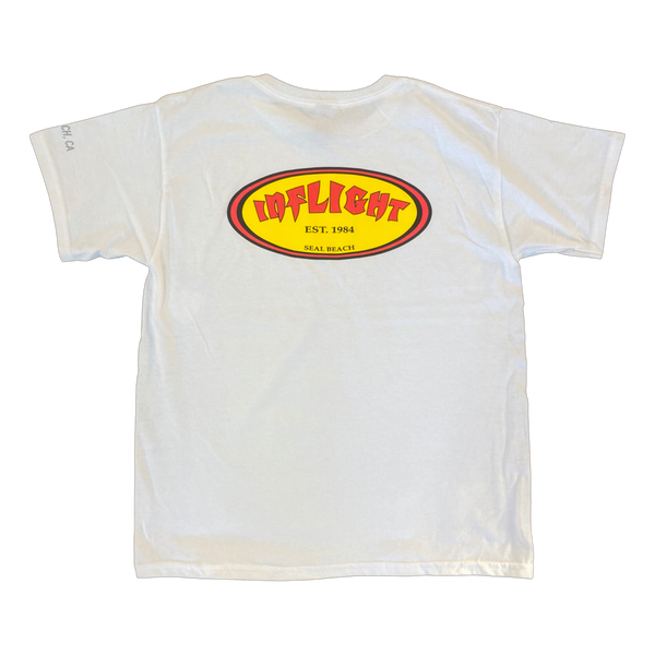 Youth Classic Oval Tee - White