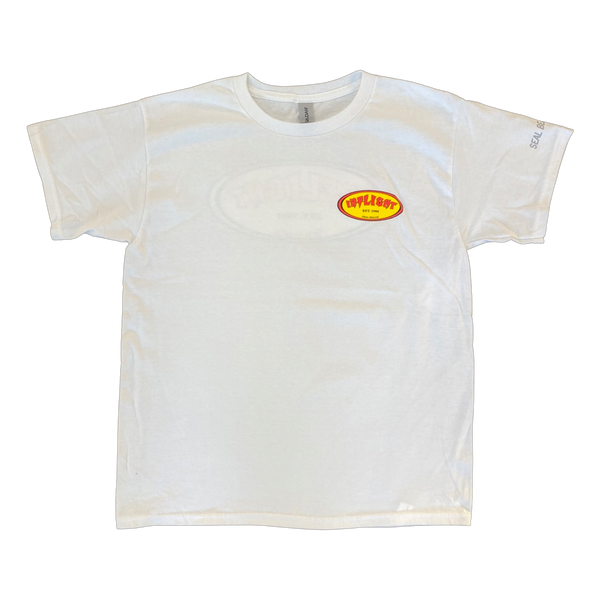 Youth Classic Oval Tee - White