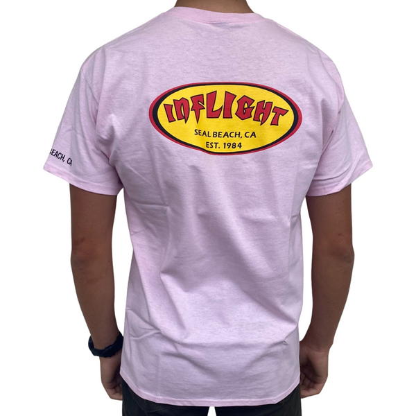 Classic Oval Tee - Light Pink