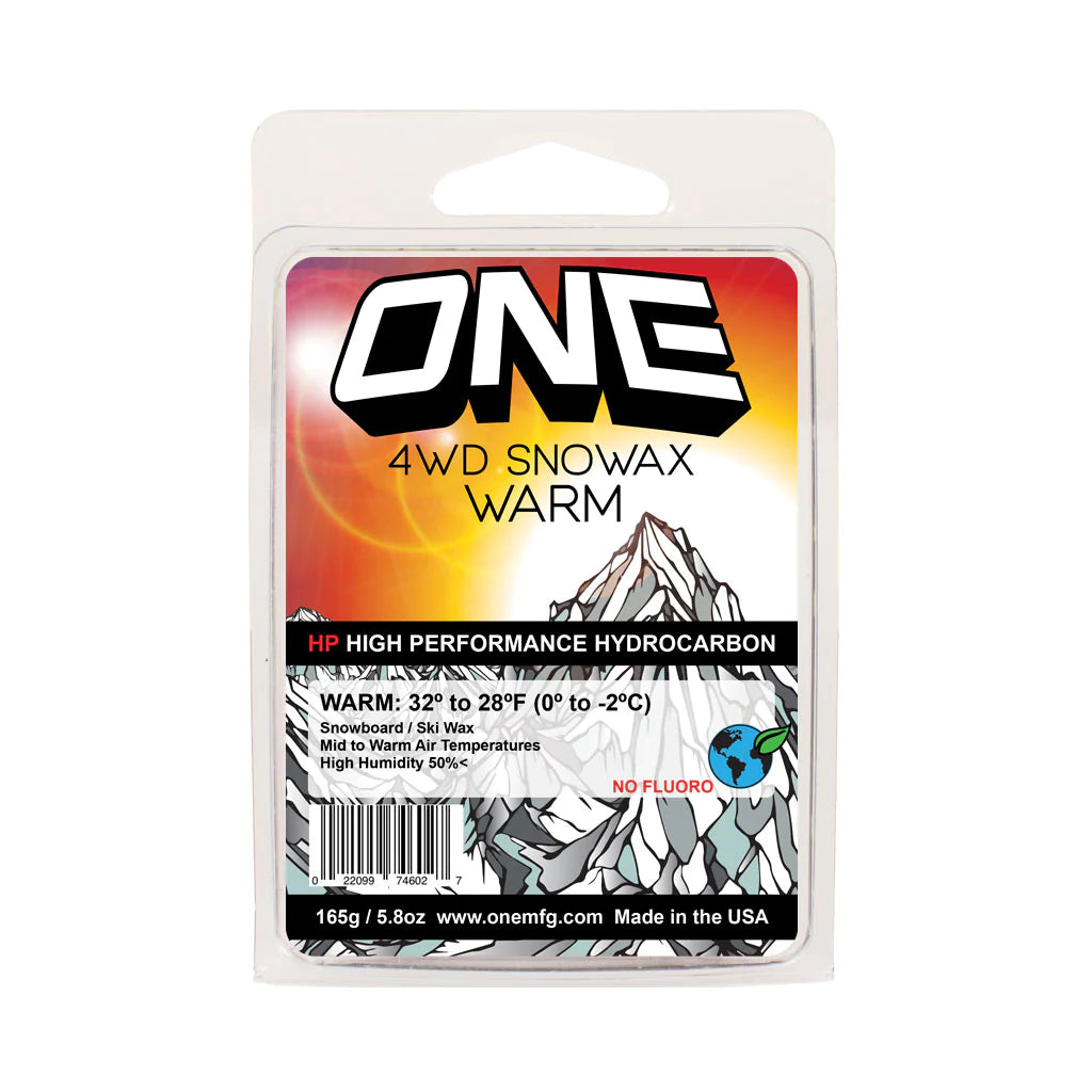 4WD 165G WARM SNOWBOARD / SKI WAX – Inflight Surf Shop